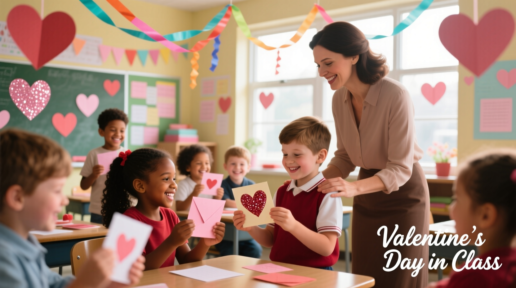 what do kids do on valentines day in classes