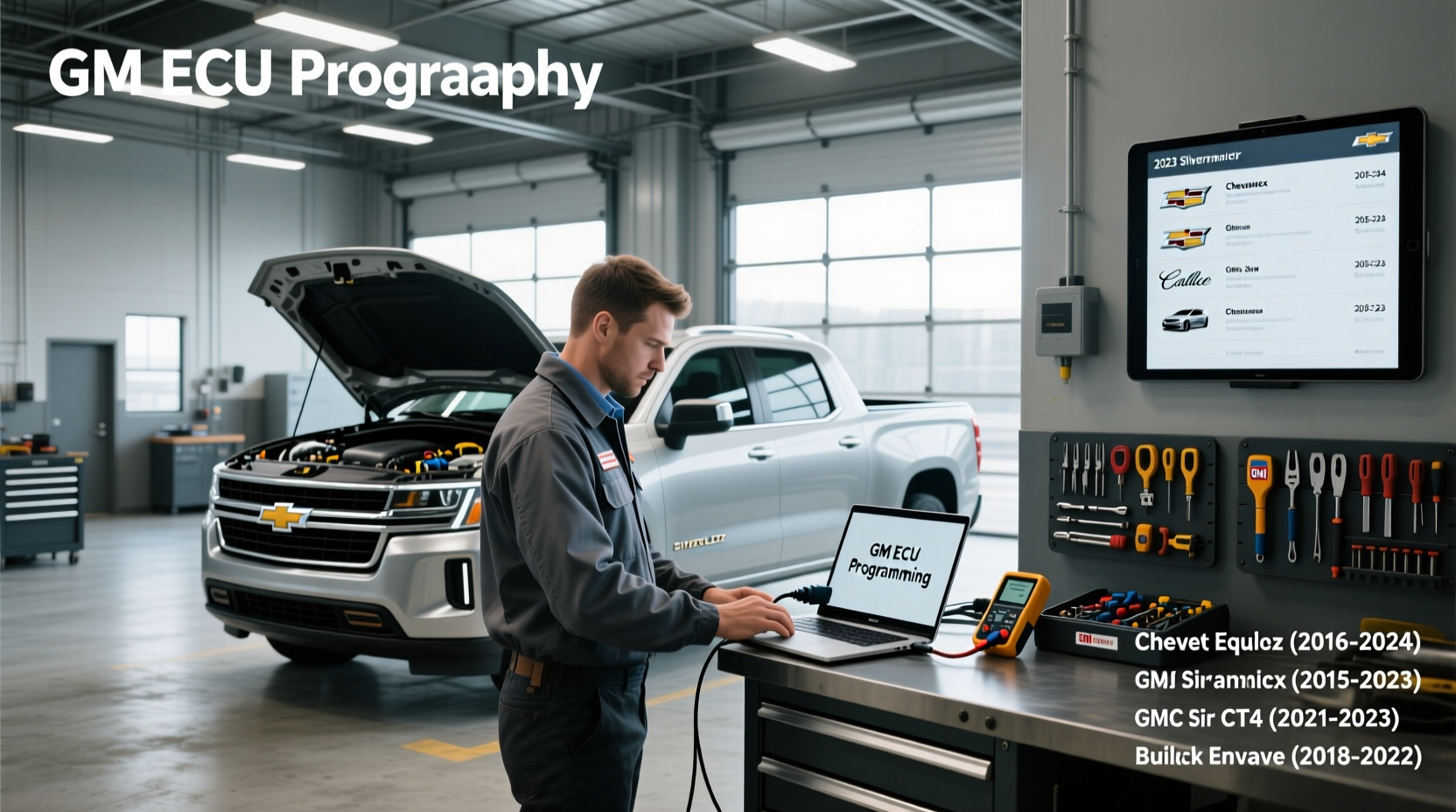 how to choose gm ecu programming,Which GM vehicles accept vehicle wide programming?