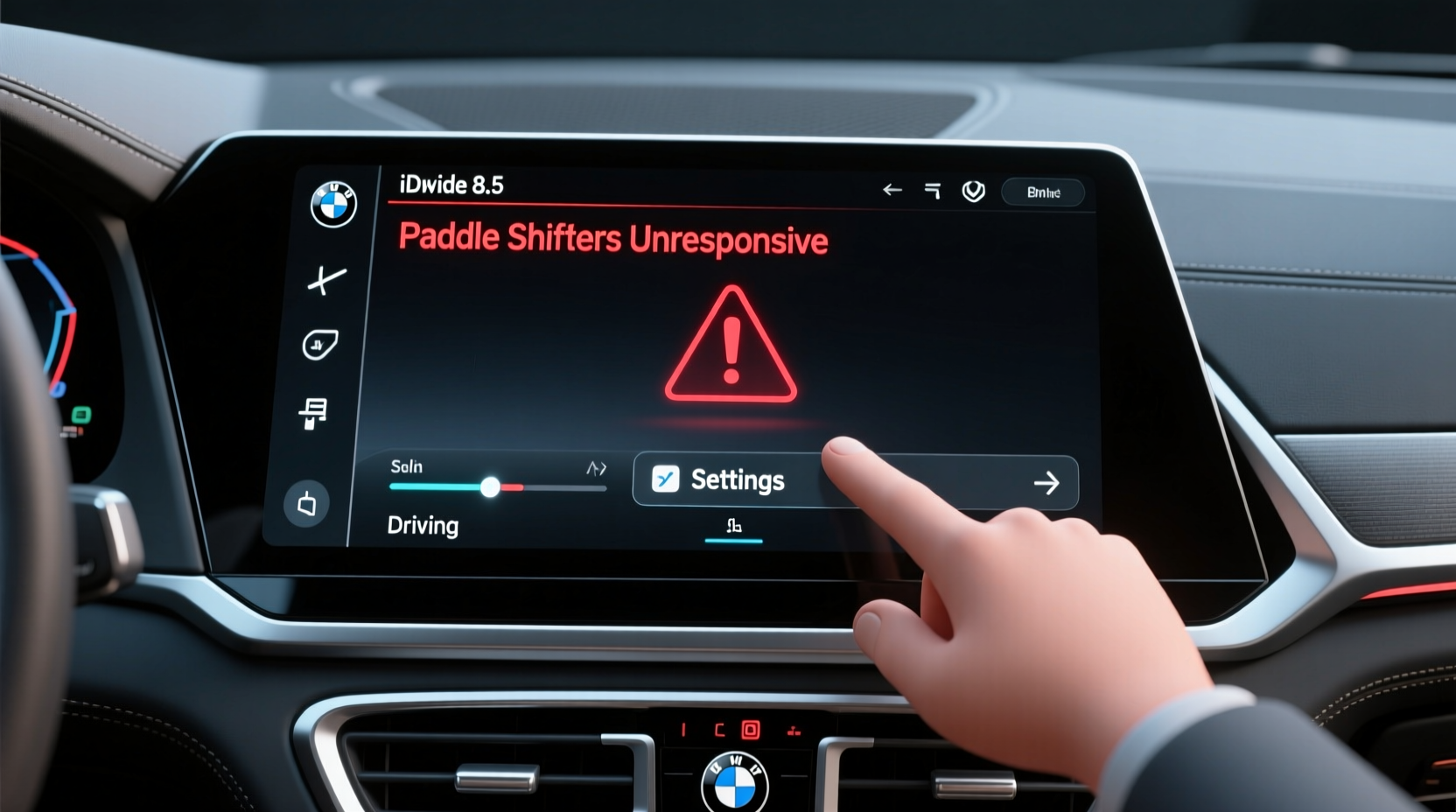 paddle unresponsive idrive 85