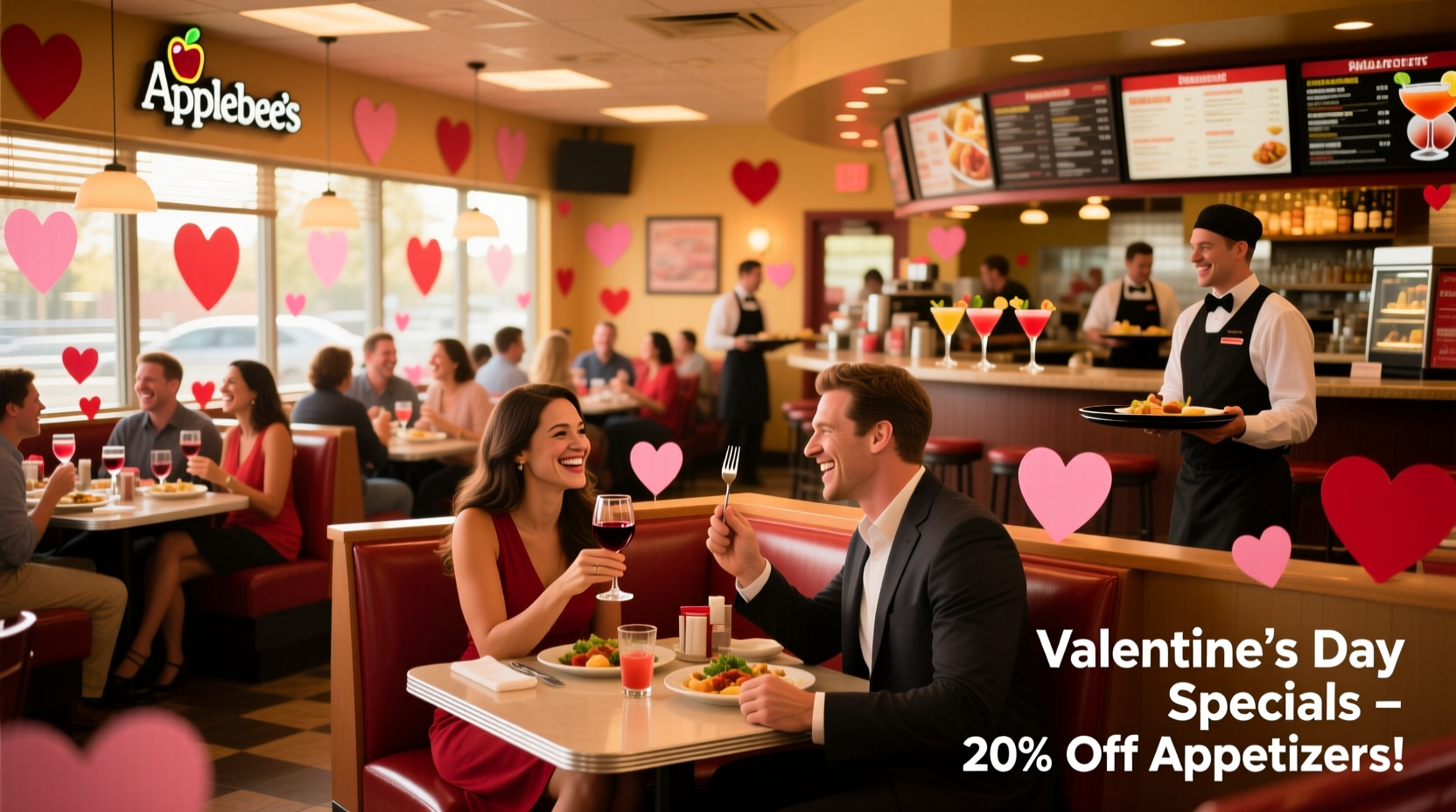 is applebees busy on valentines day