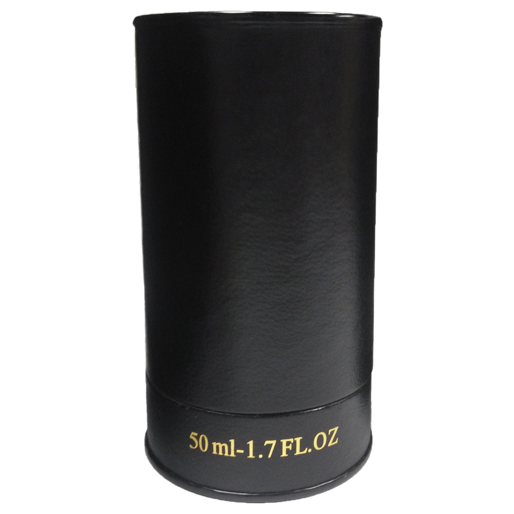 eco cosmetic box 50ml cylinder packaging for perfume