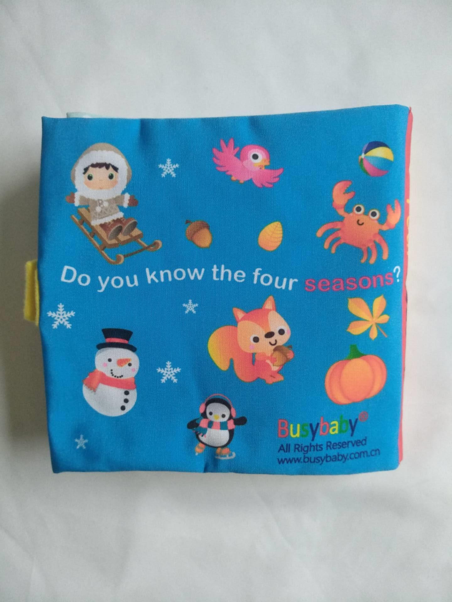 cloth book soft stuffed toy plush toy educational kids learning toys