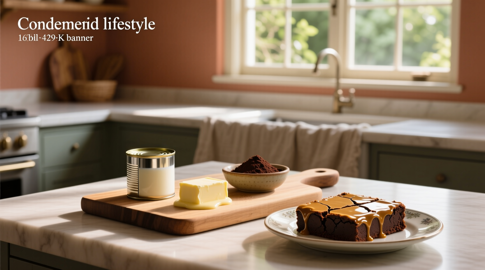 3 ingredient condensed milk brownies