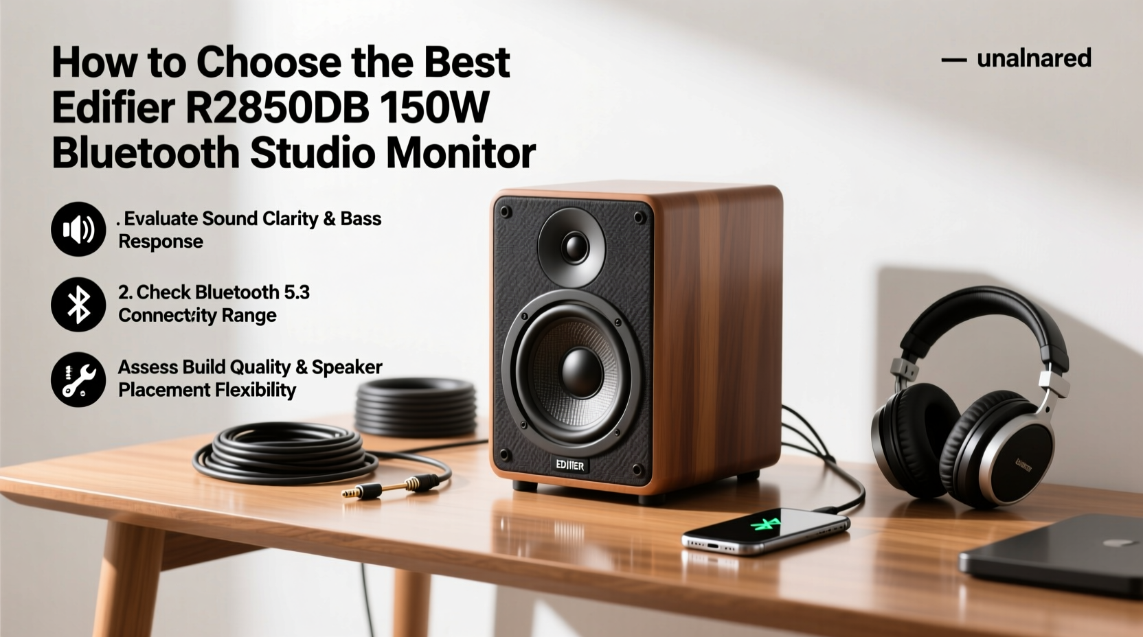 edifier r2850db 150w bluetooth studio monitor