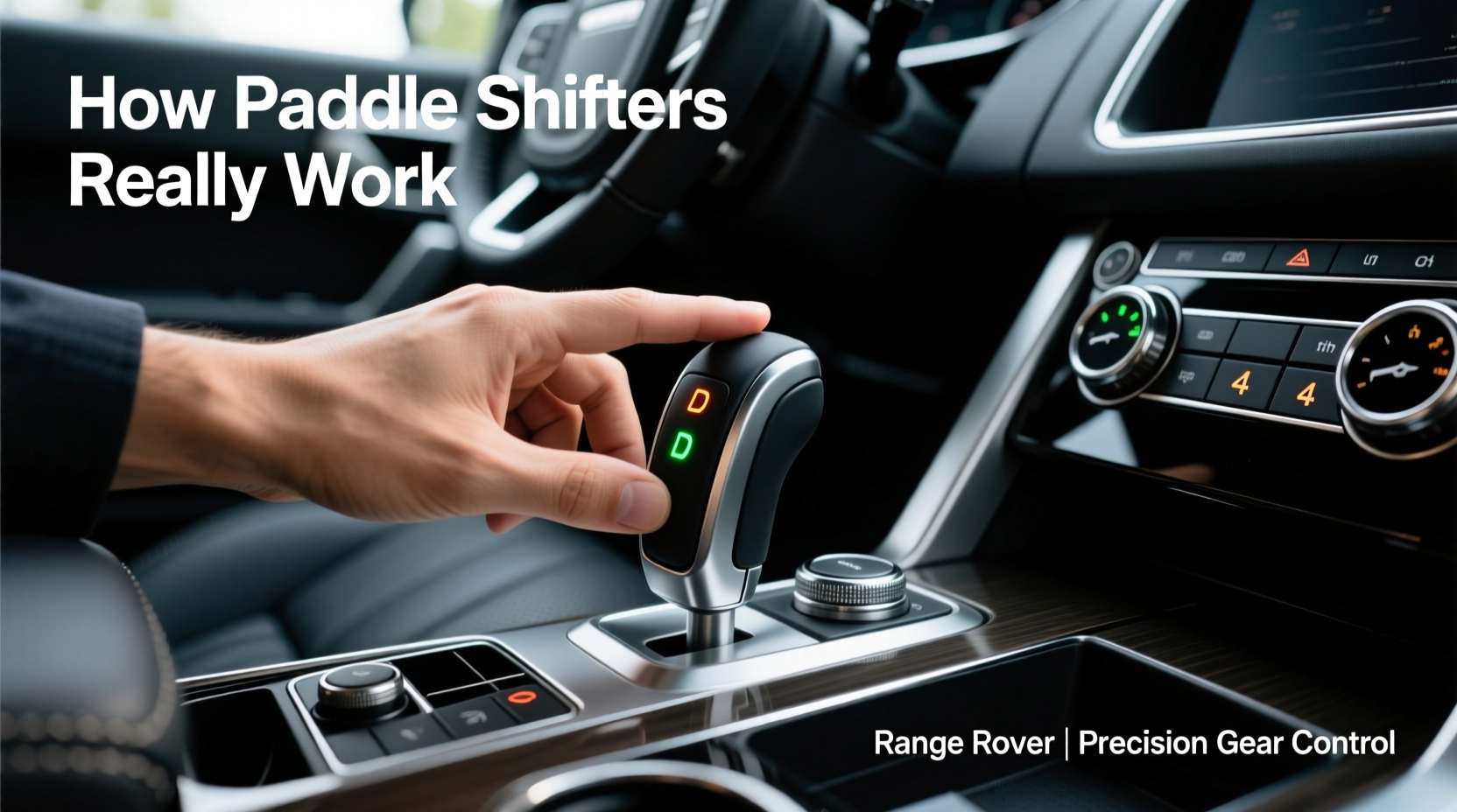 Range Rover Paddle Shifter Guide: How They Really Work