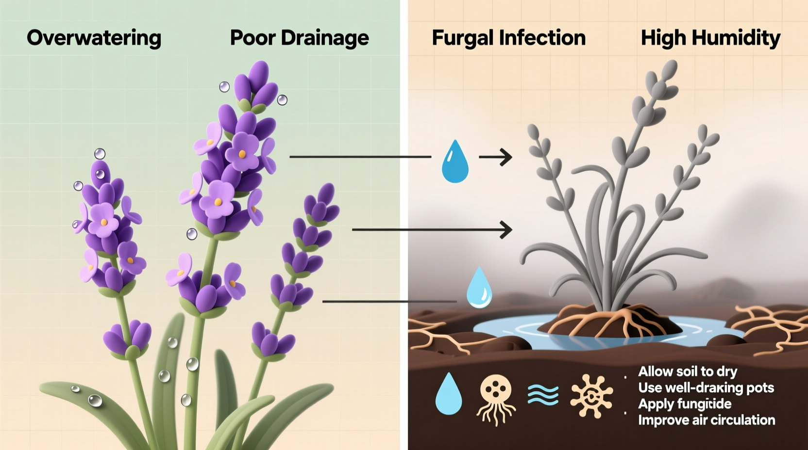 Why Is My Lavender Turning Grey? Causes & Fixes