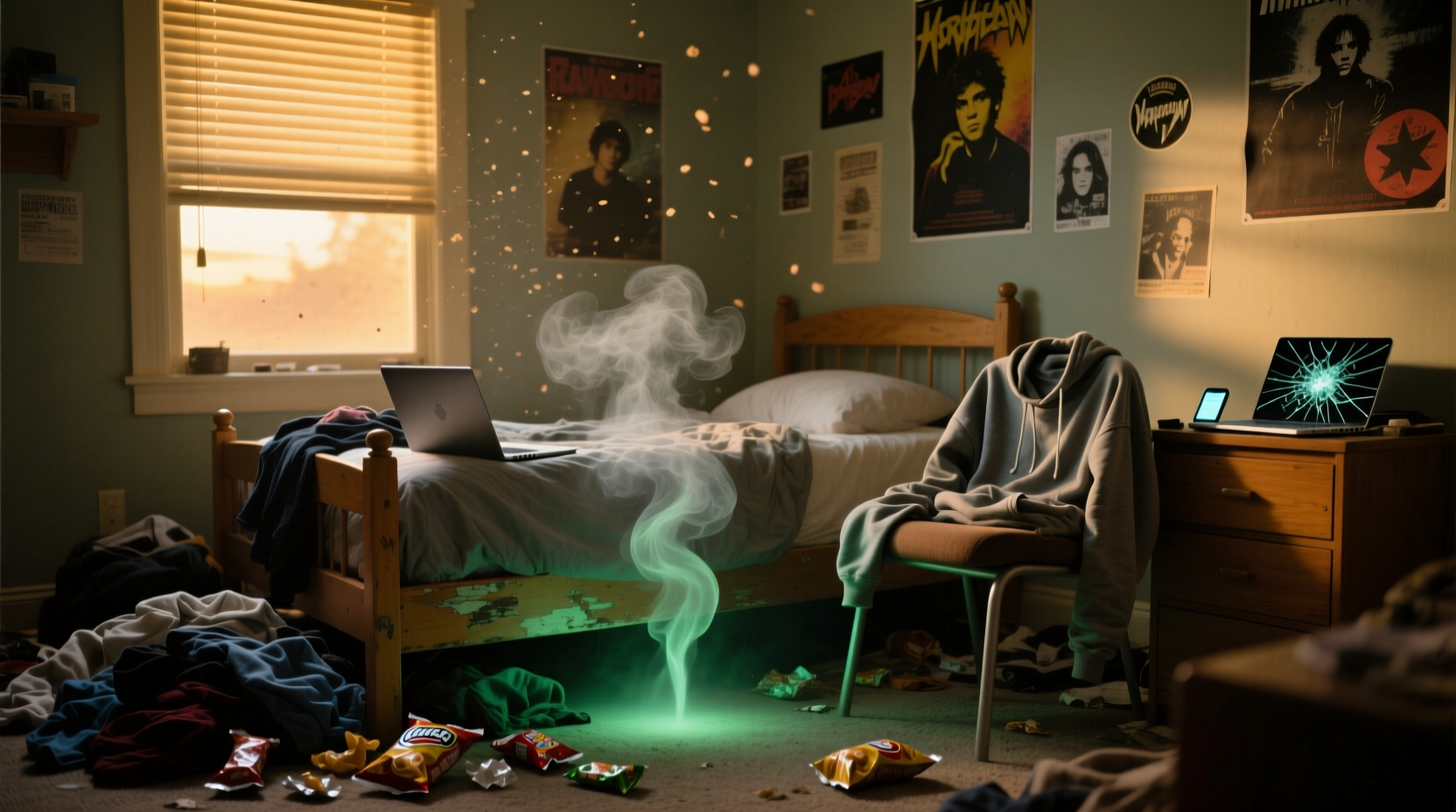 how to deal with the fart smell in your teenagers room