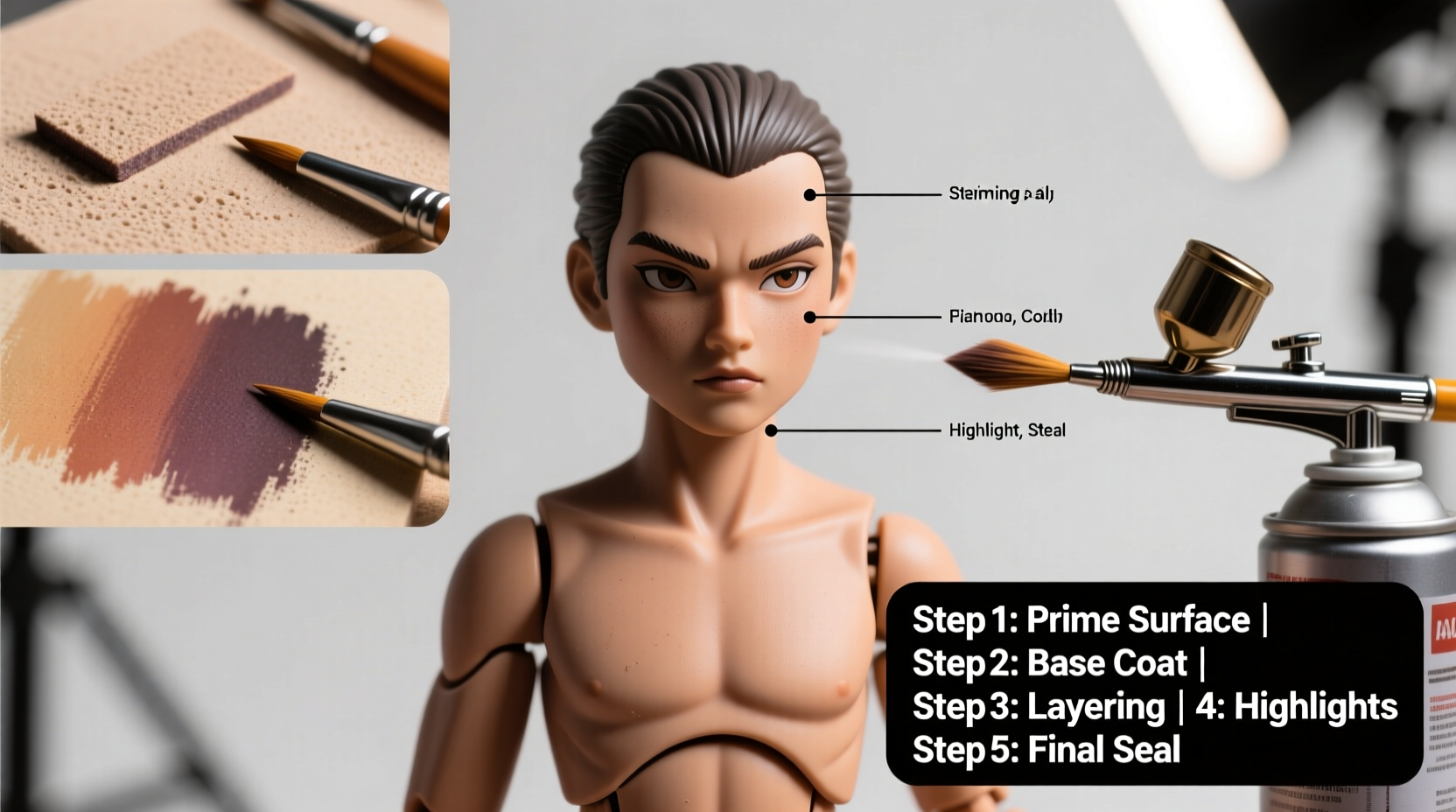 complete guide to repainting your kabuda figure model for a flawless finish