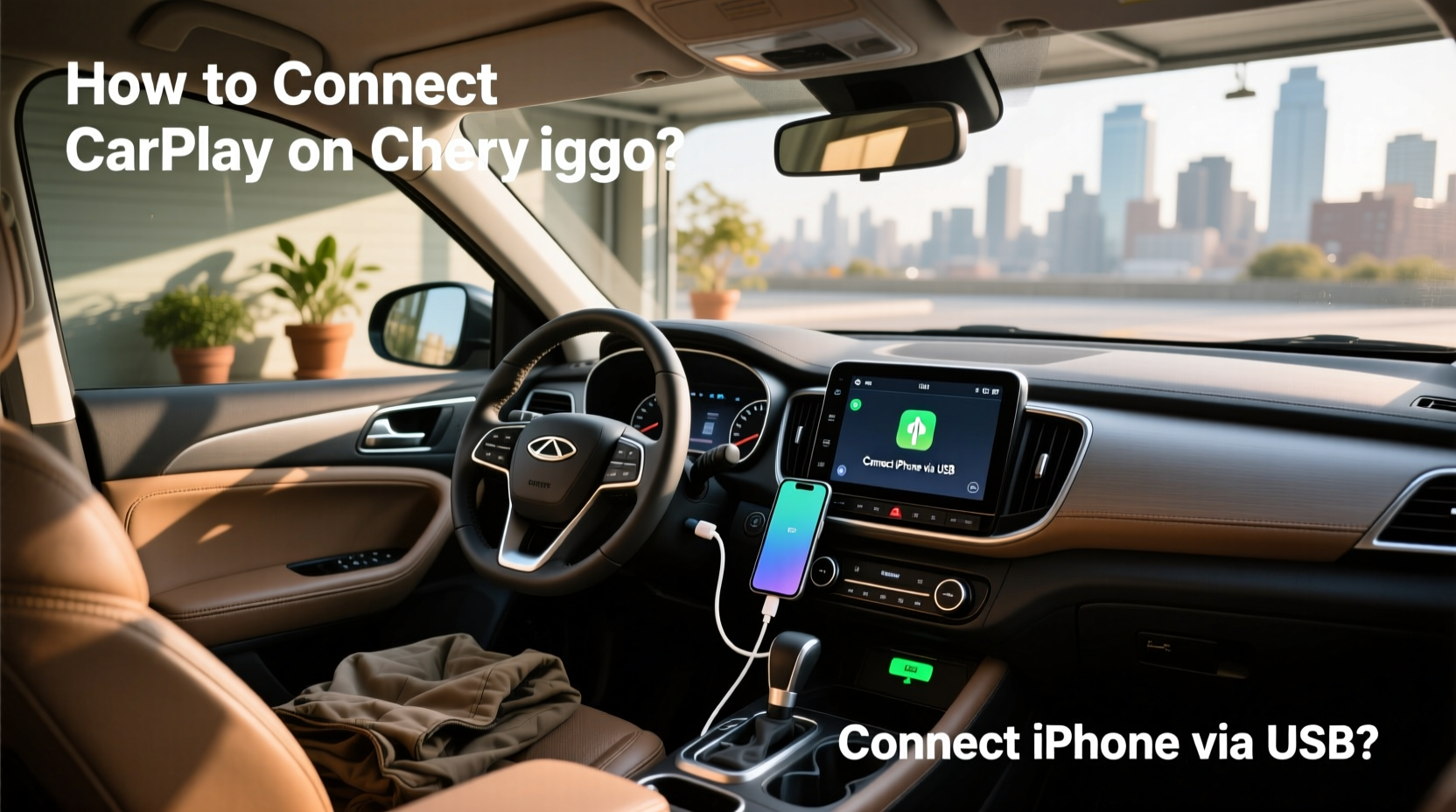 How to choose chery tiggo touch screen radio,How to connect CarPlay on Chery Tiggo?