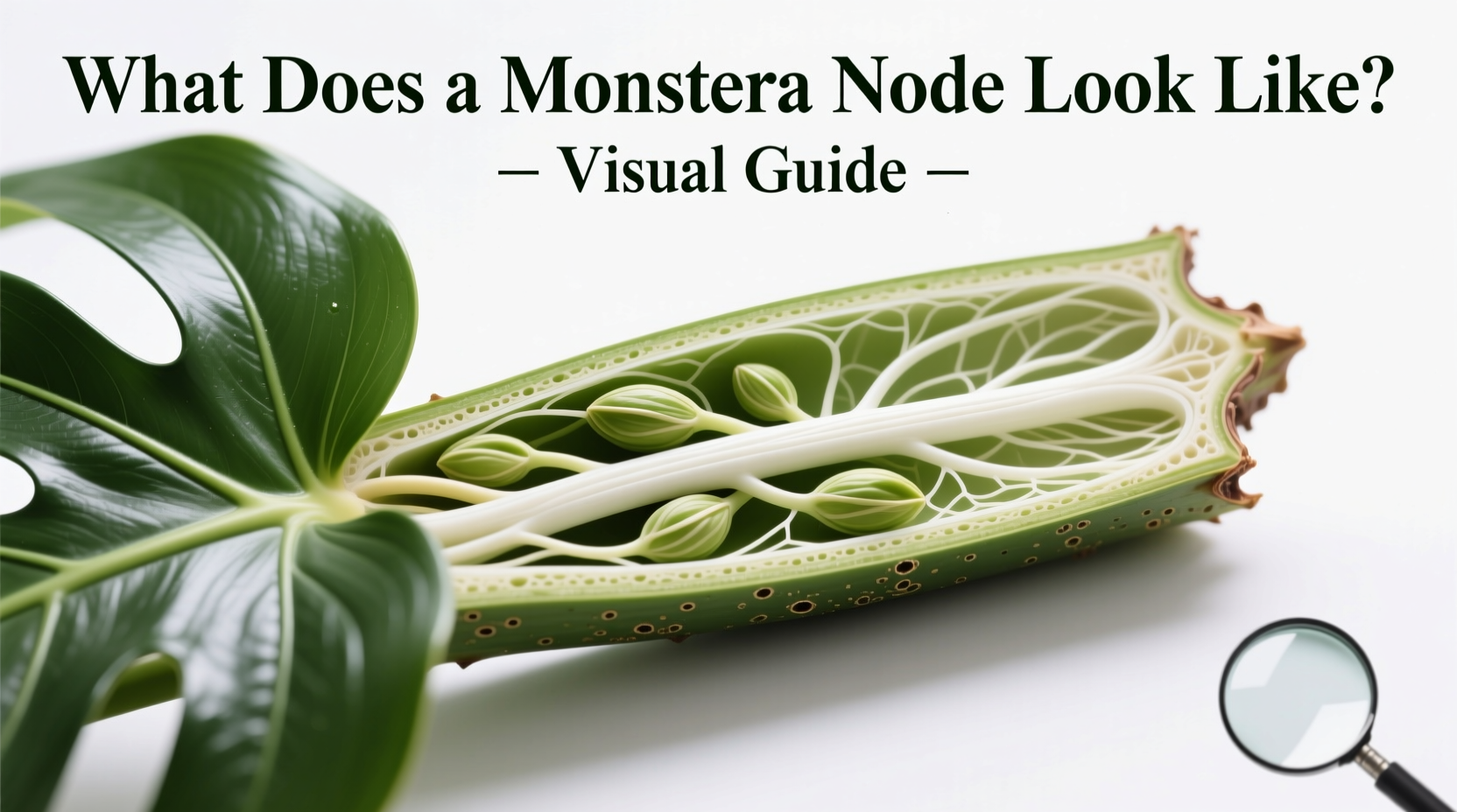 What Does a Monstera Node Look Like? Visual Guide