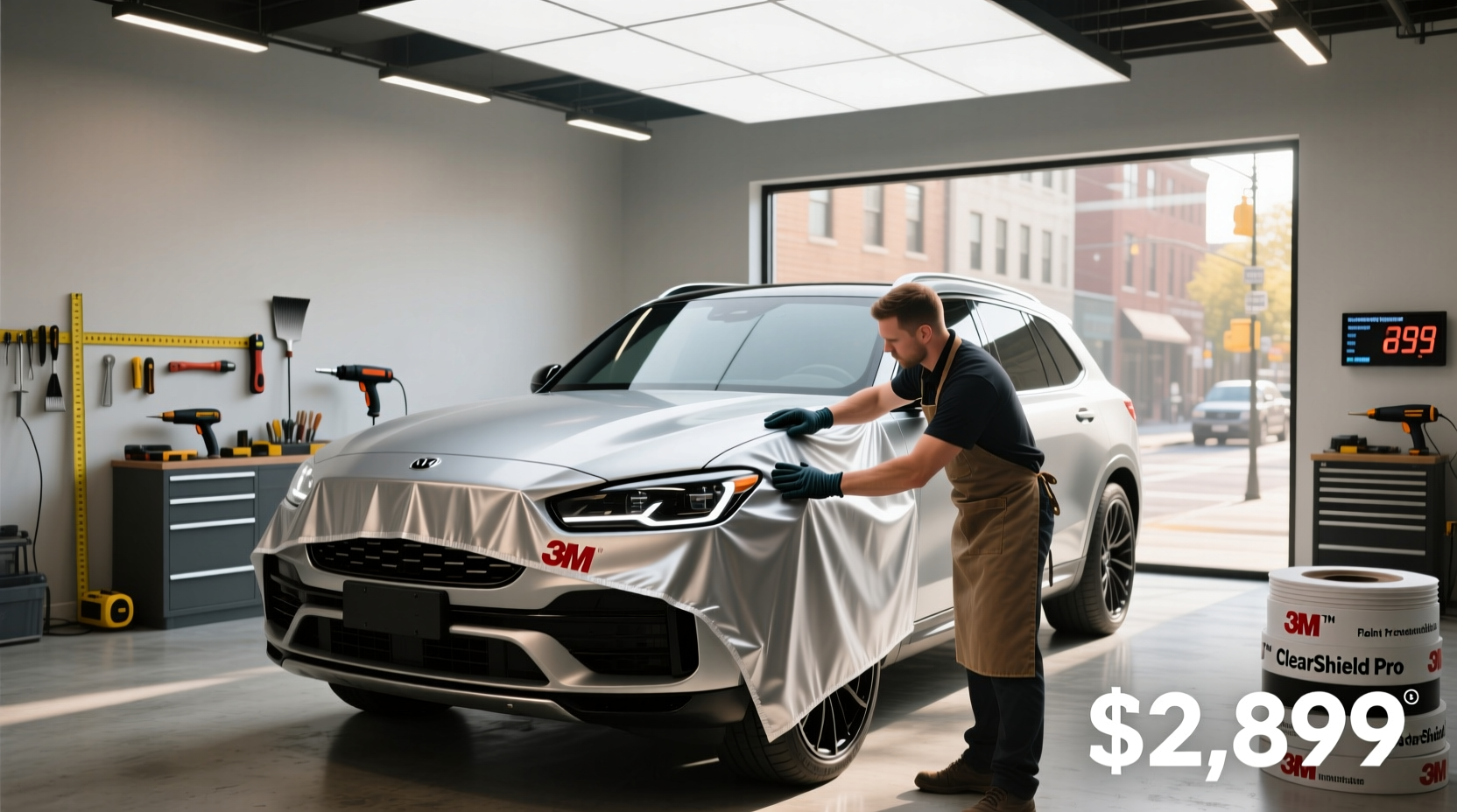 How much does 3M paint protection film cost?