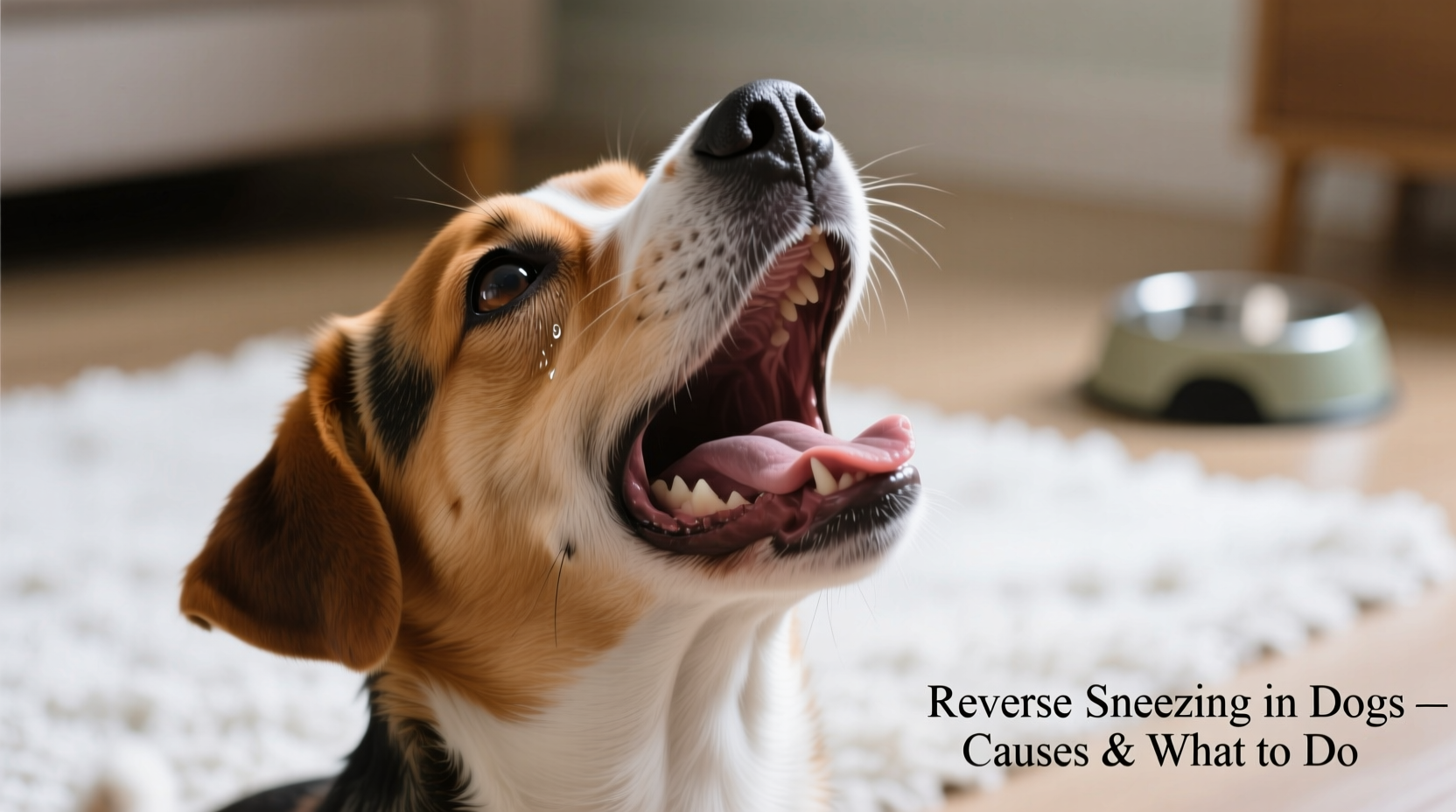 why is my dog reverse sneezing causes what to do