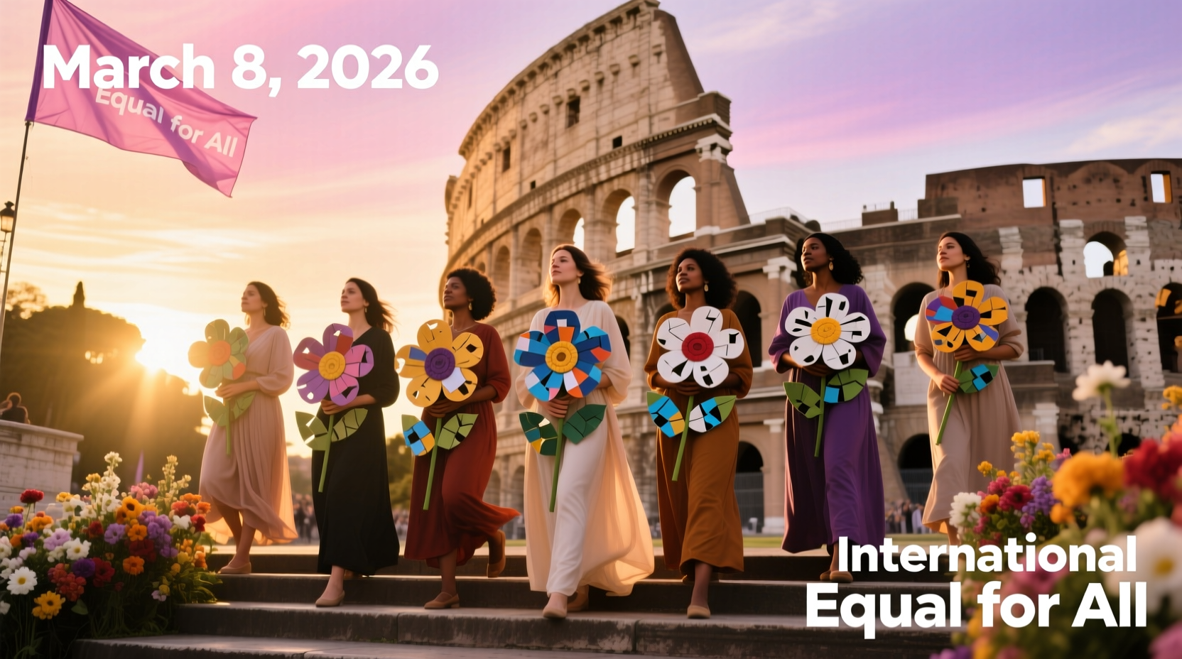 international womens day in rome