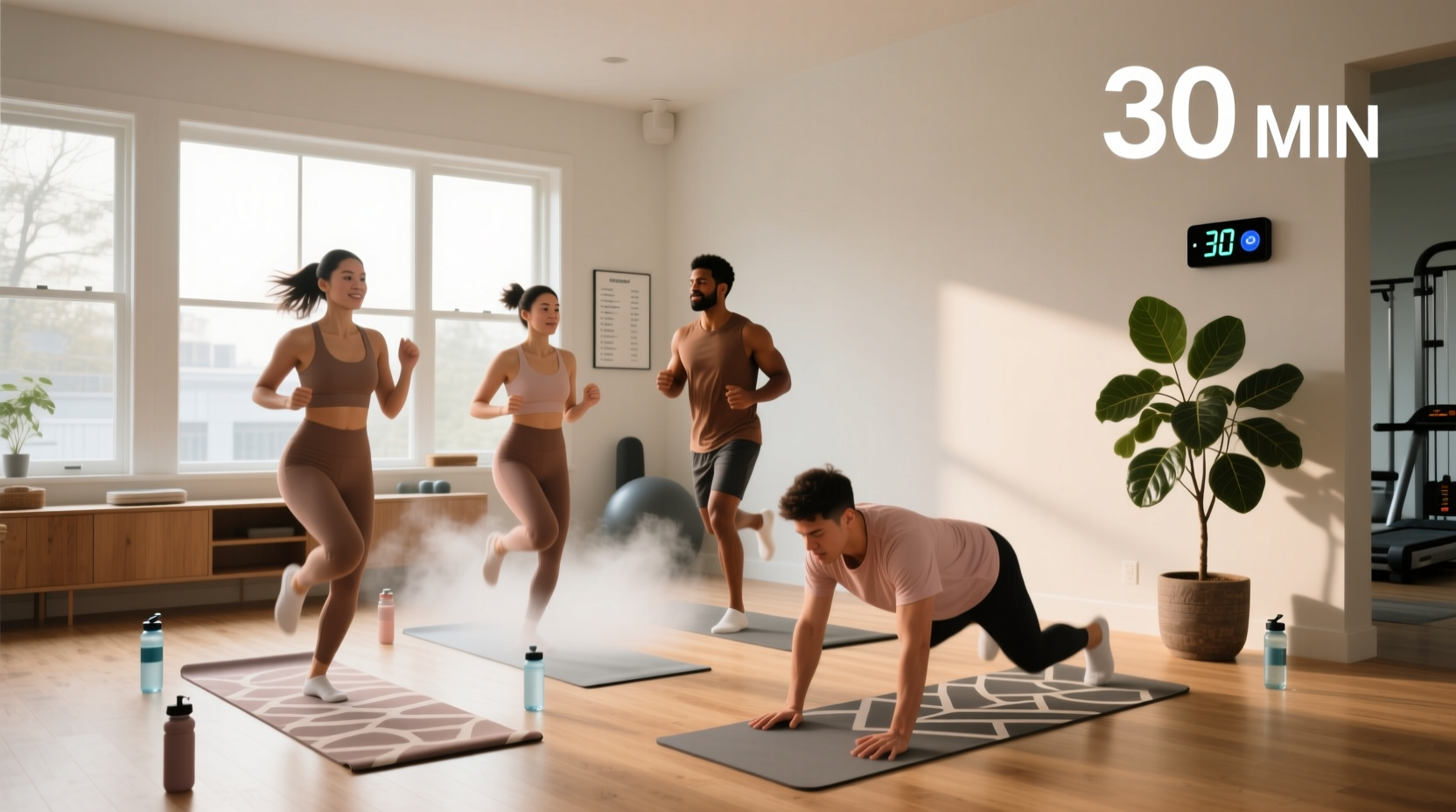 aerobic exercises at home no equipment