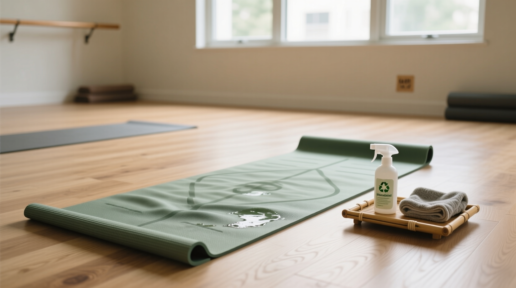 how often to clean yoga mat