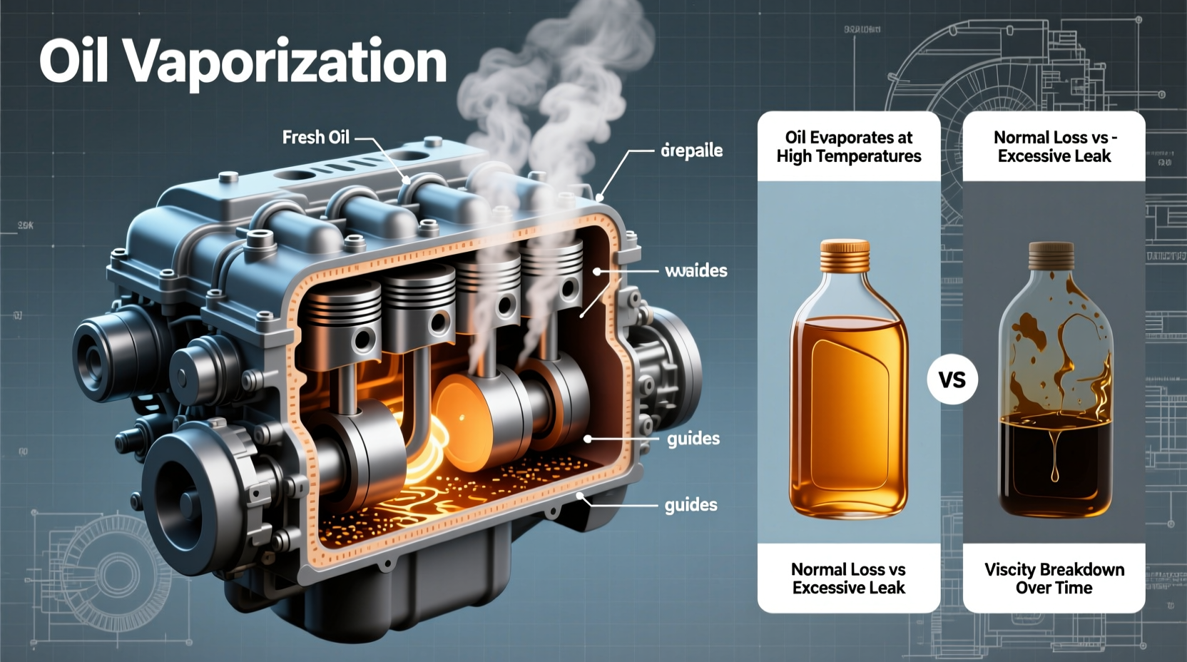does car oil evaporate