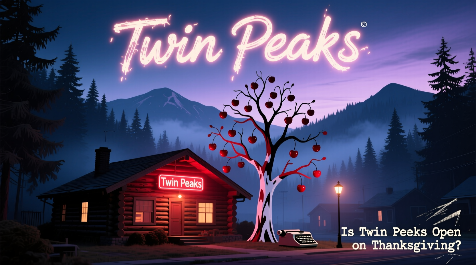 is twin peaks open on thanksgiving
