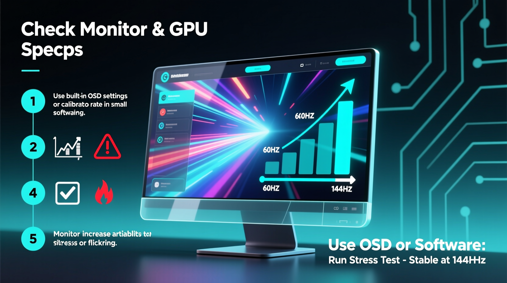 unlock smoother gameplay a step by step guide to safely overclocking your monitor