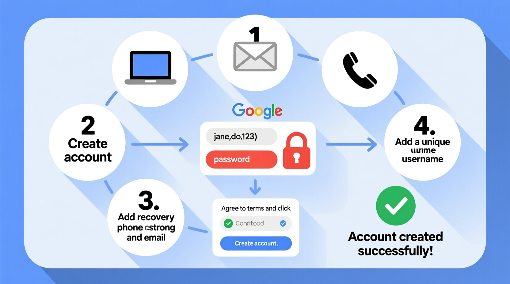 step by step guide how to open a google account easily and securely