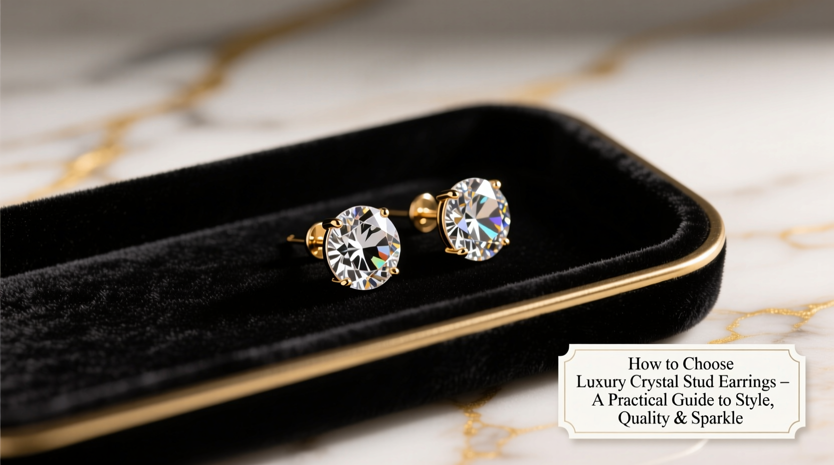 how to choose luxury crystal stud earrings a practical guide to style quality and sparkle