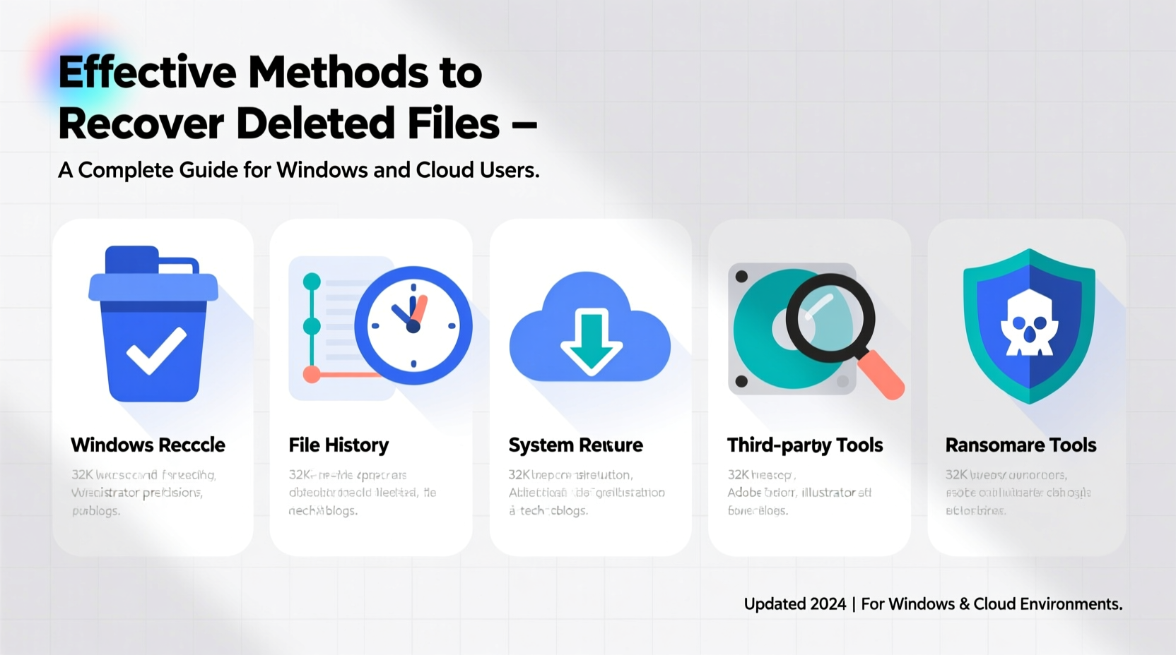 effective methods to recover deleted files a complete guide for windows and cloud users