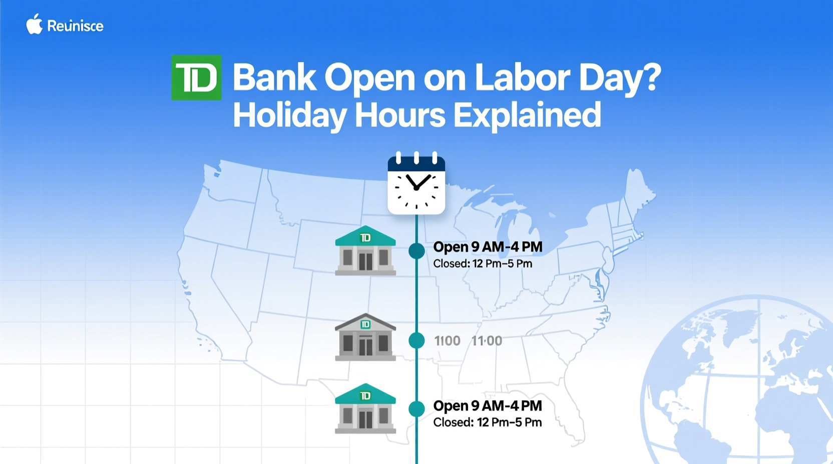 is td bank open on labor day