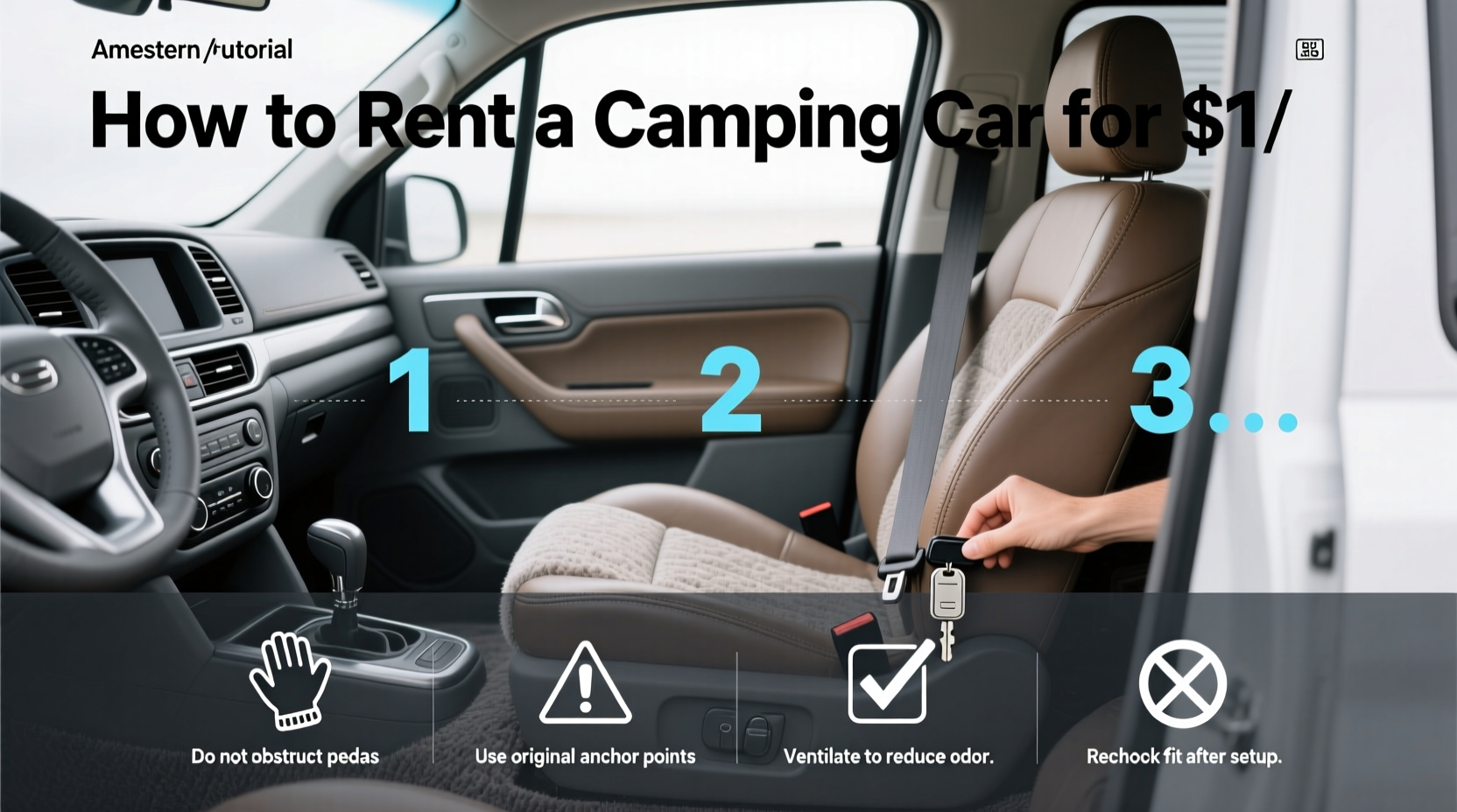 How to Rent a Camping Car for a Dollar: Buying Guide