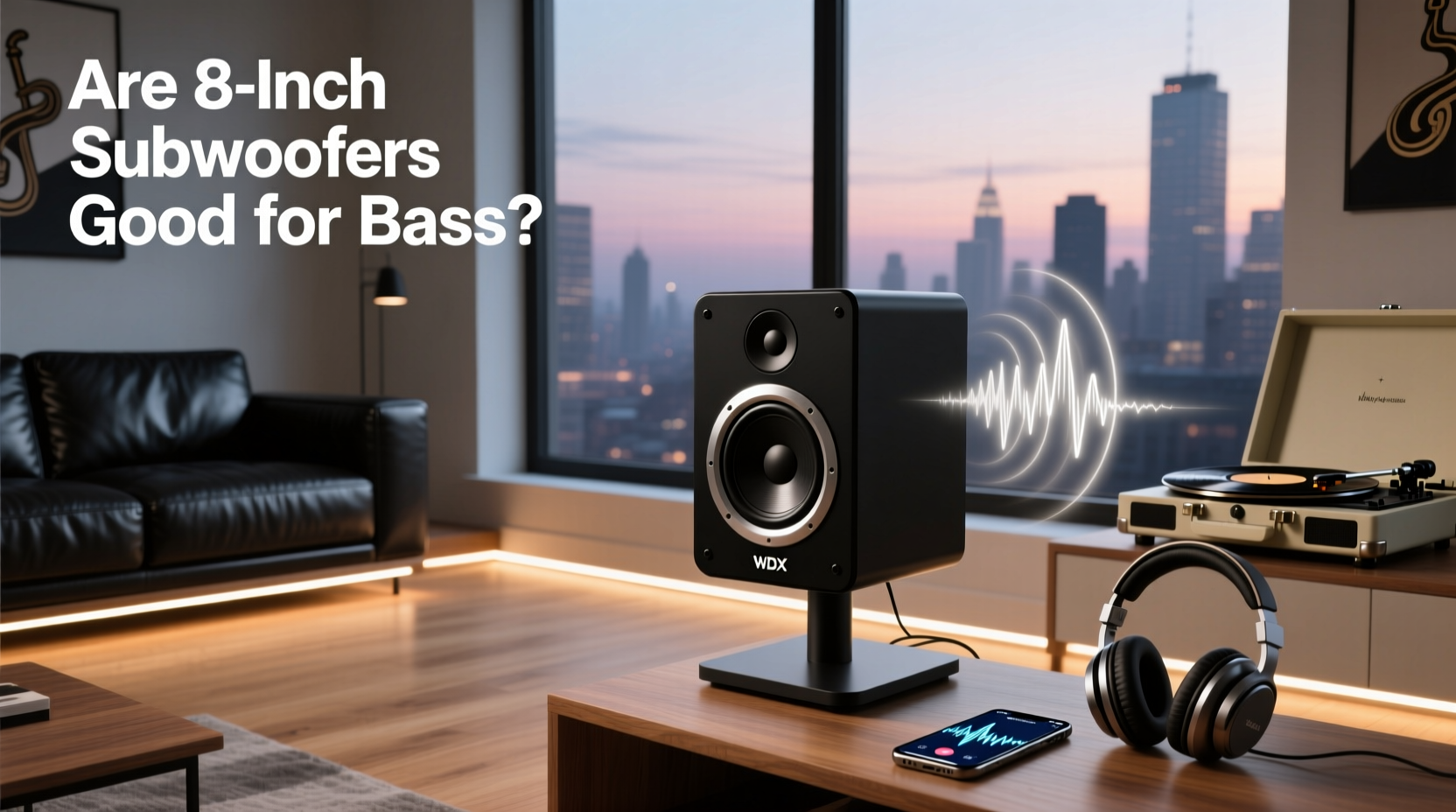 8-Inch Subwoofer Guide: How to Choose for Deep, Compact Bass