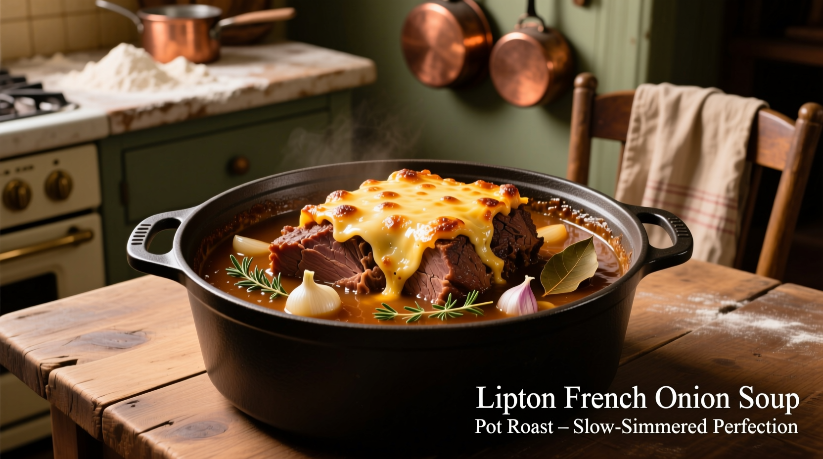 lipton french onion soup pot roast  simple recipe guide