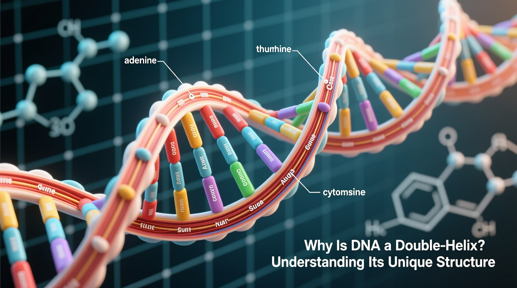 why is dna a double helix understanding its unique structure