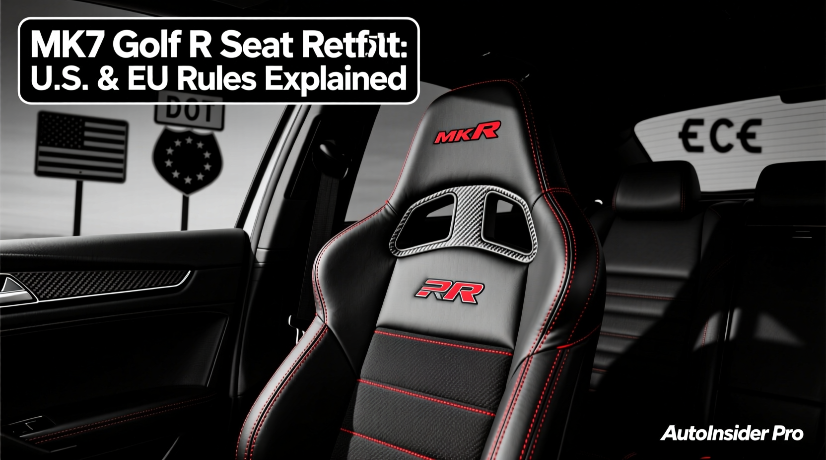 golf r mk7 seat retrofit legality