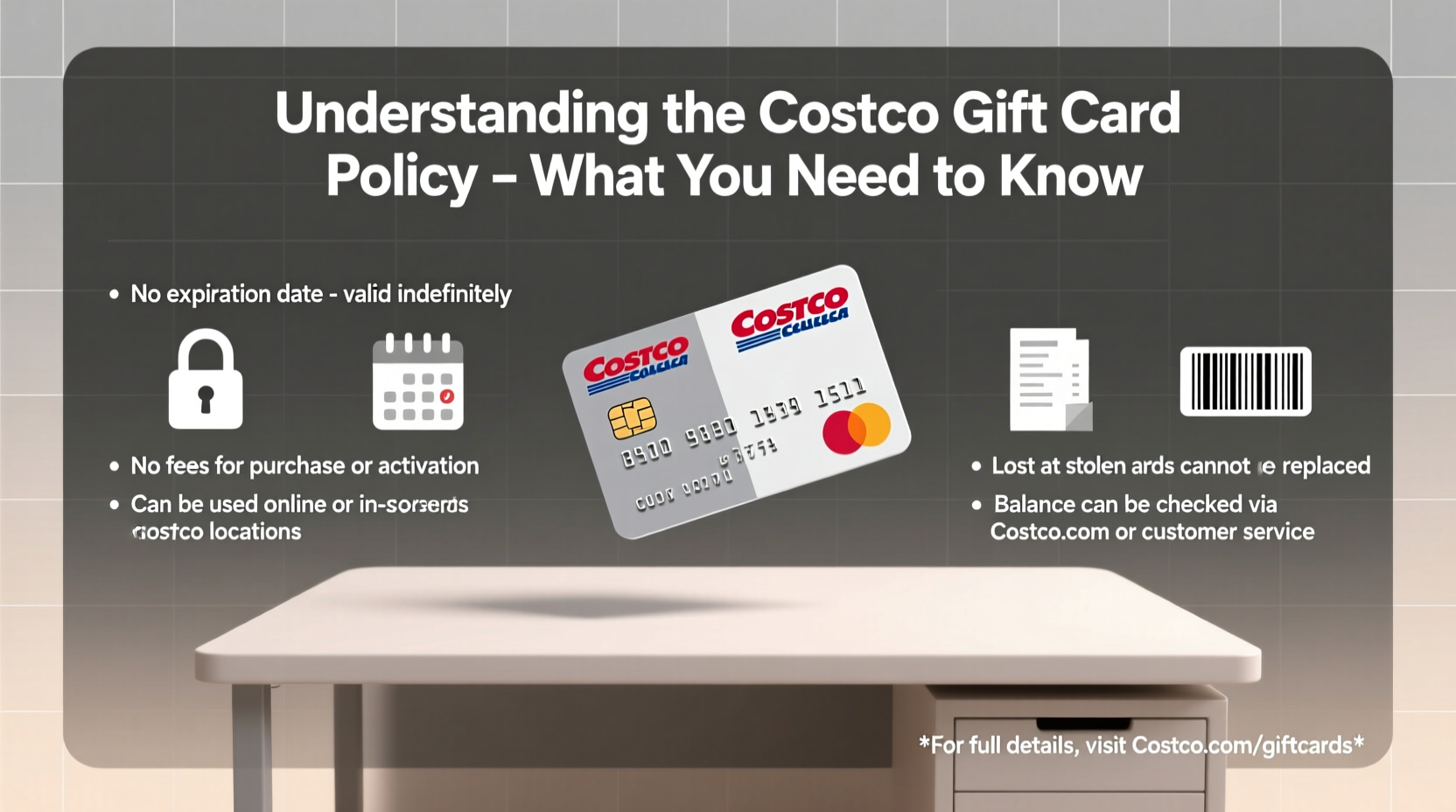 understanding the costco gift card policy what you need to know