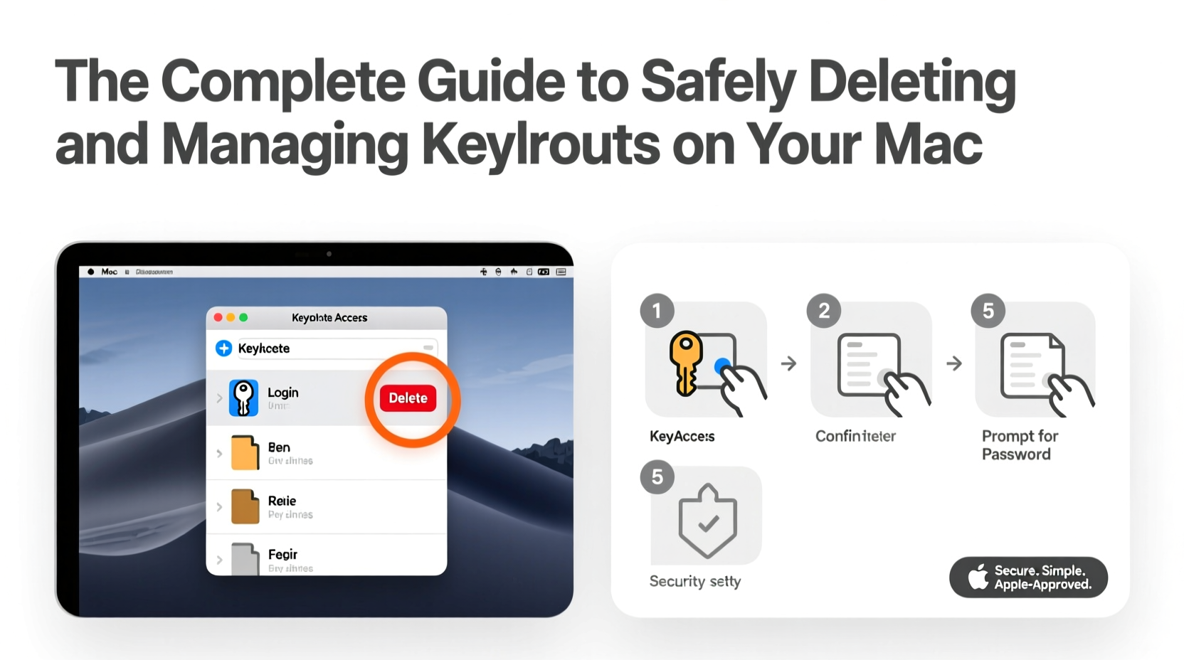 the complete guide to safely deleting and managing keychains on your mac