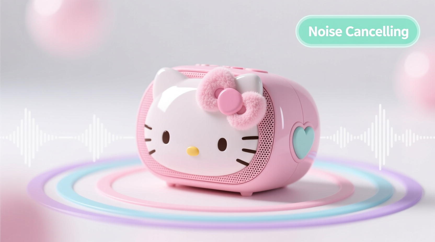 hello kitty speaker vs noise cancelling is cute really worth sacrificing sound quality