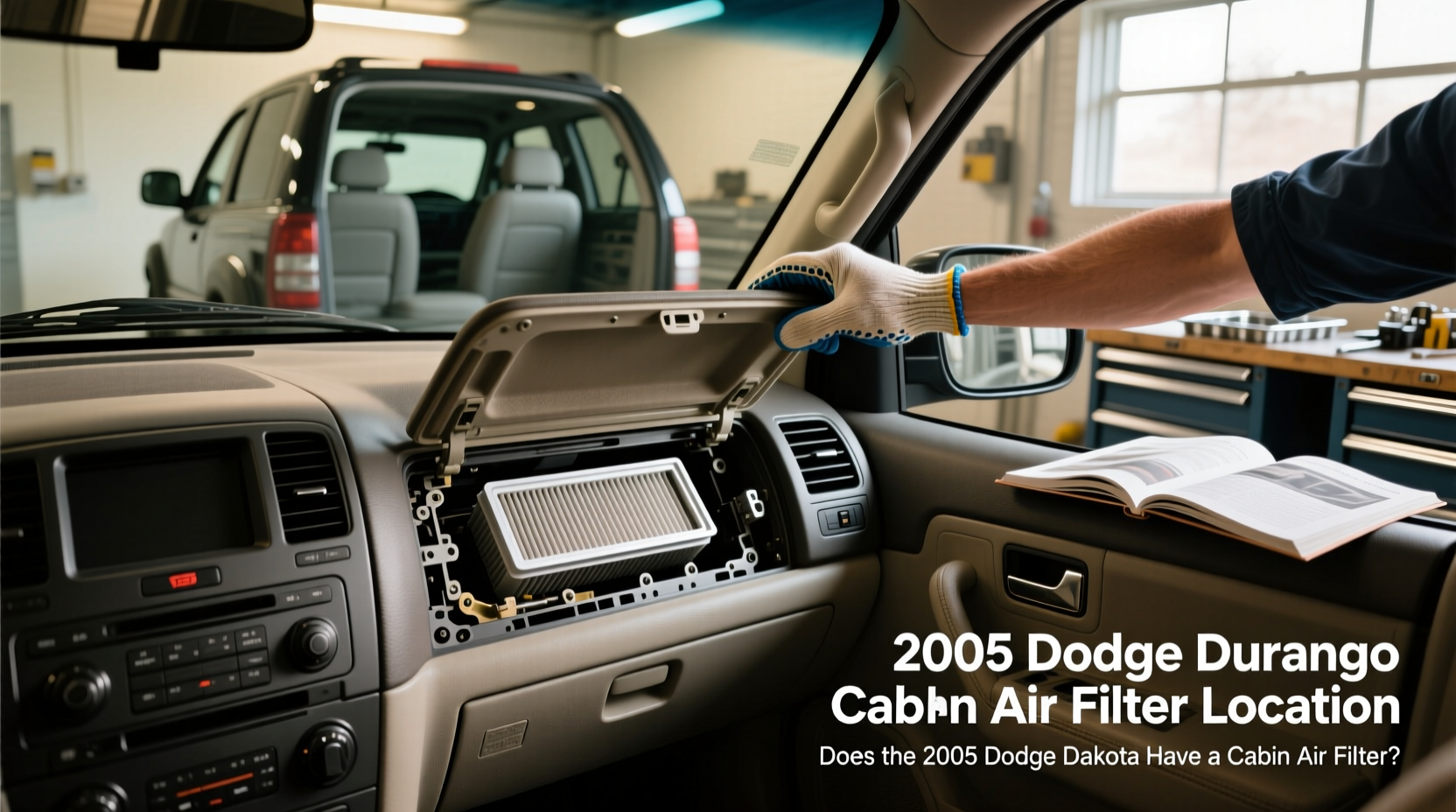 2005 dodge durango dakota cabin air filter guide