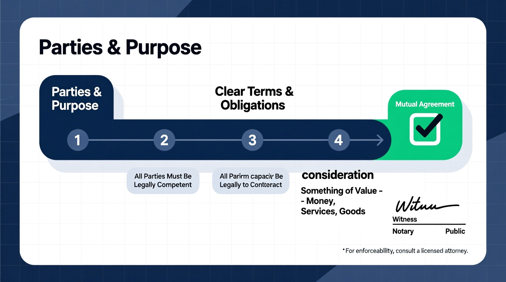 how to create a legally binding contract a step by step guide for clear and enforceable agreements