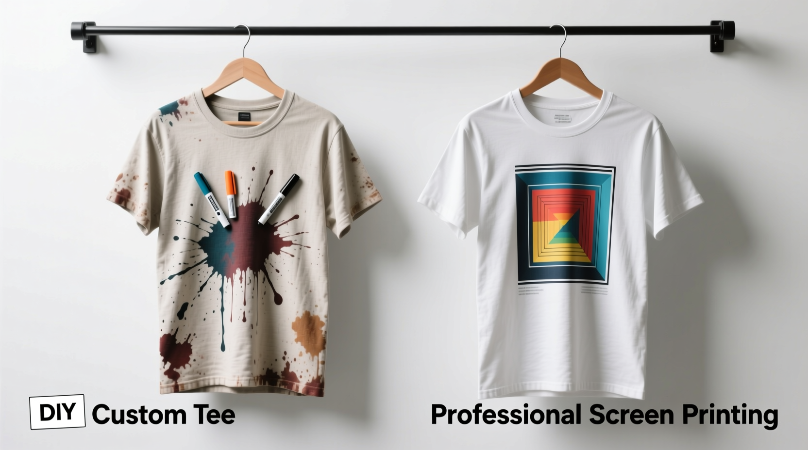 diy custom tee vs professional screen printing is the quality difference really worth the cost