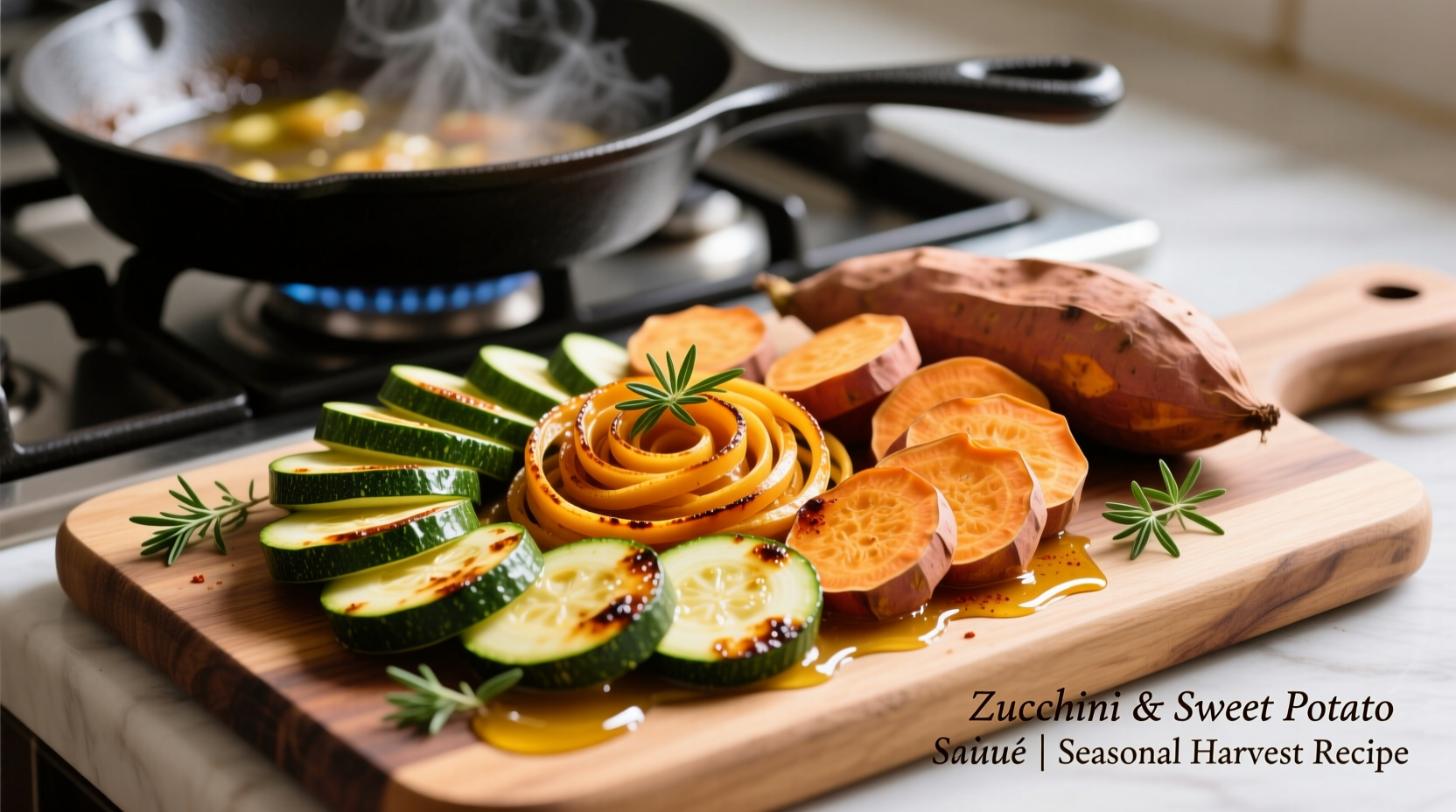 Perfect Roasted Zucchini Sweet Potato Recipe in 30 Minutes