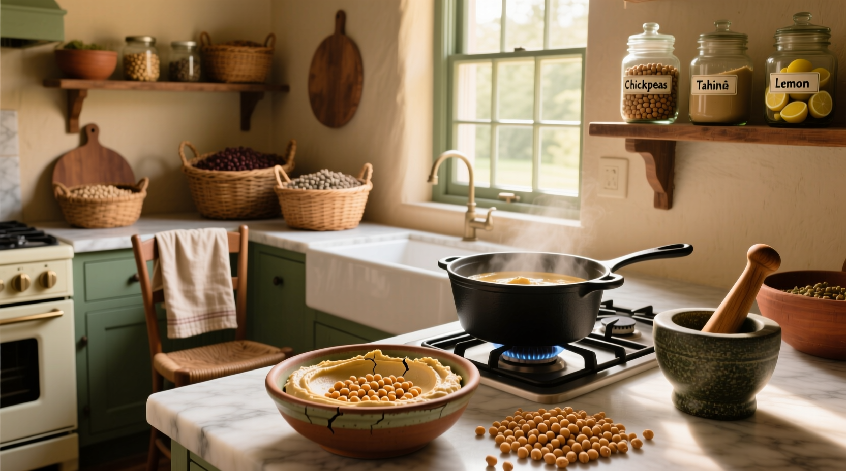 hummus from dried chickpeas guide