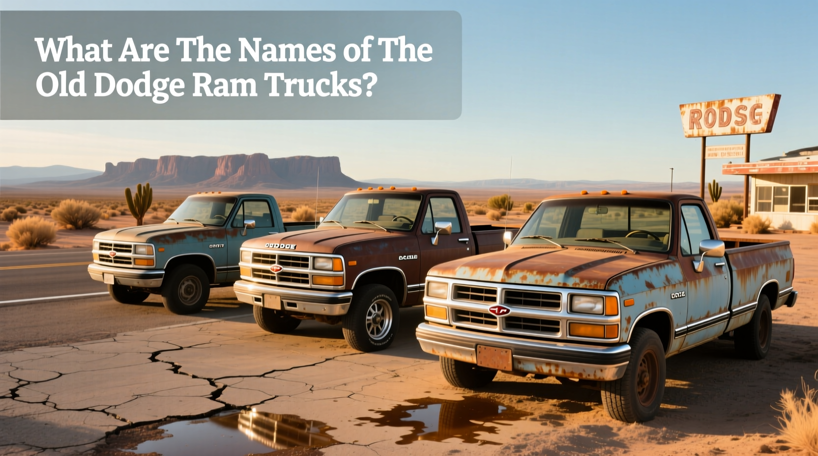 Old Dodge Pickup Trucks Guide: What to Look For
