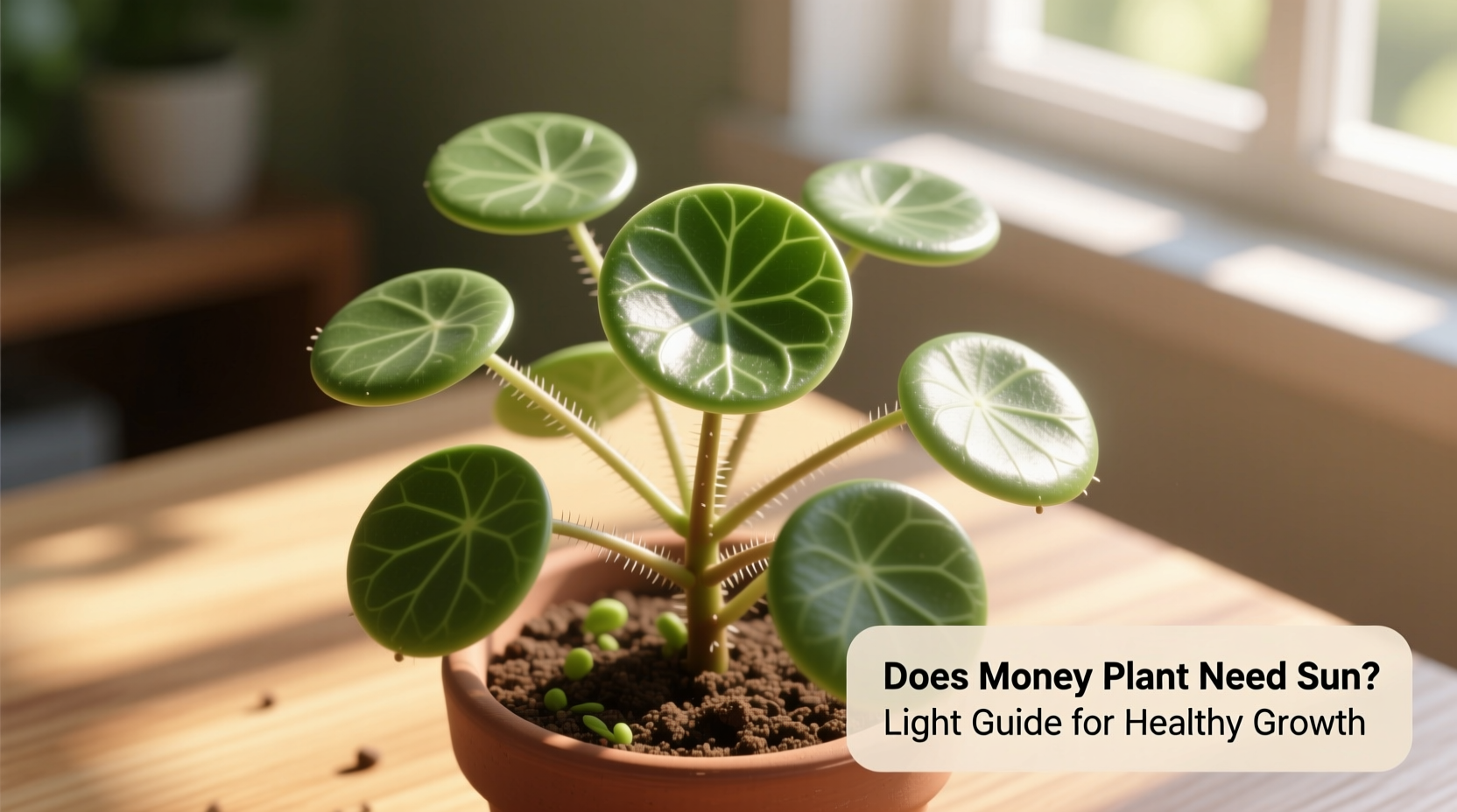 does money plant need sun