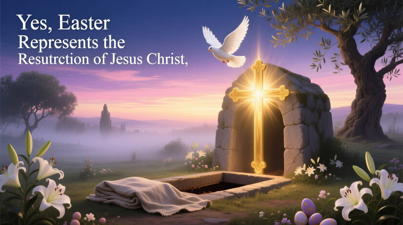 Yes, Easter Represents the Resurrection of Jesus Christ