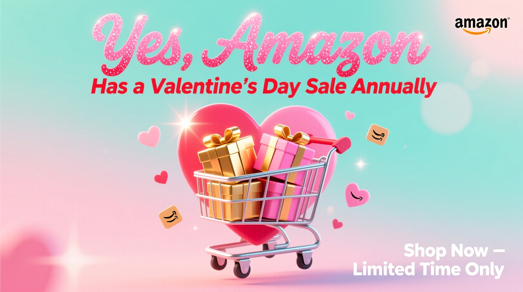 Yes Amazon Yes, Amazon Has a Valentine's Day Sale Annually