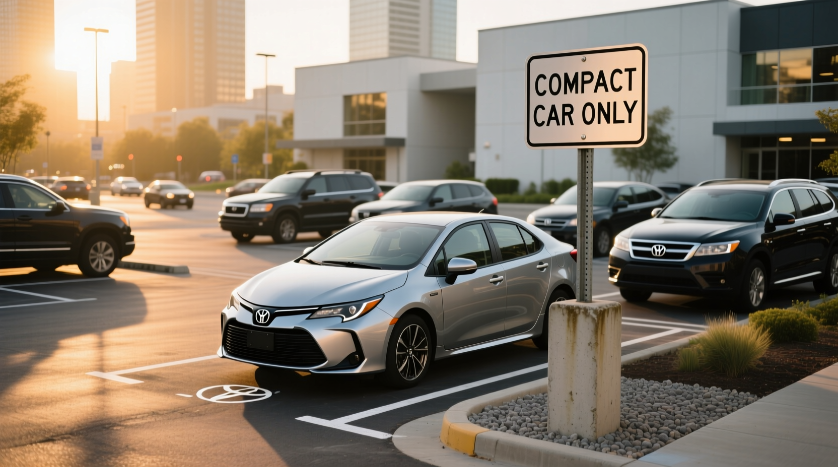 What Does Compact Car Parking Only Mean? A Practical Guide
