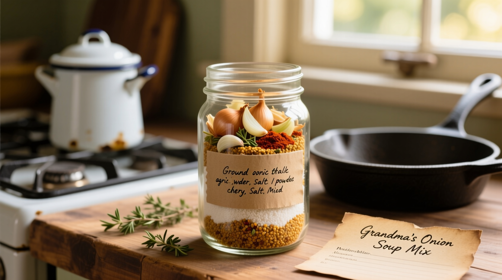 homemade dry onion soup mix