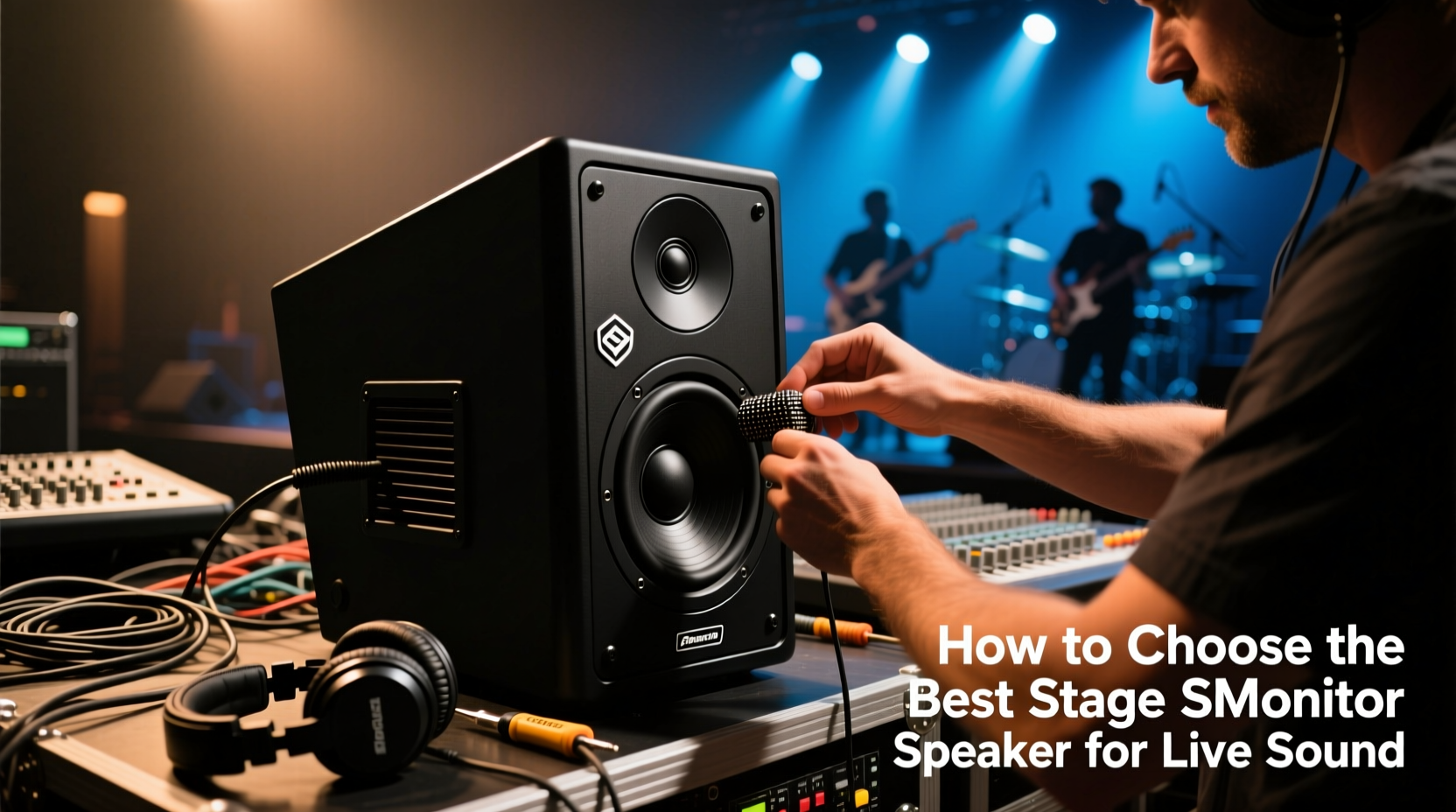 stage monitor speaker