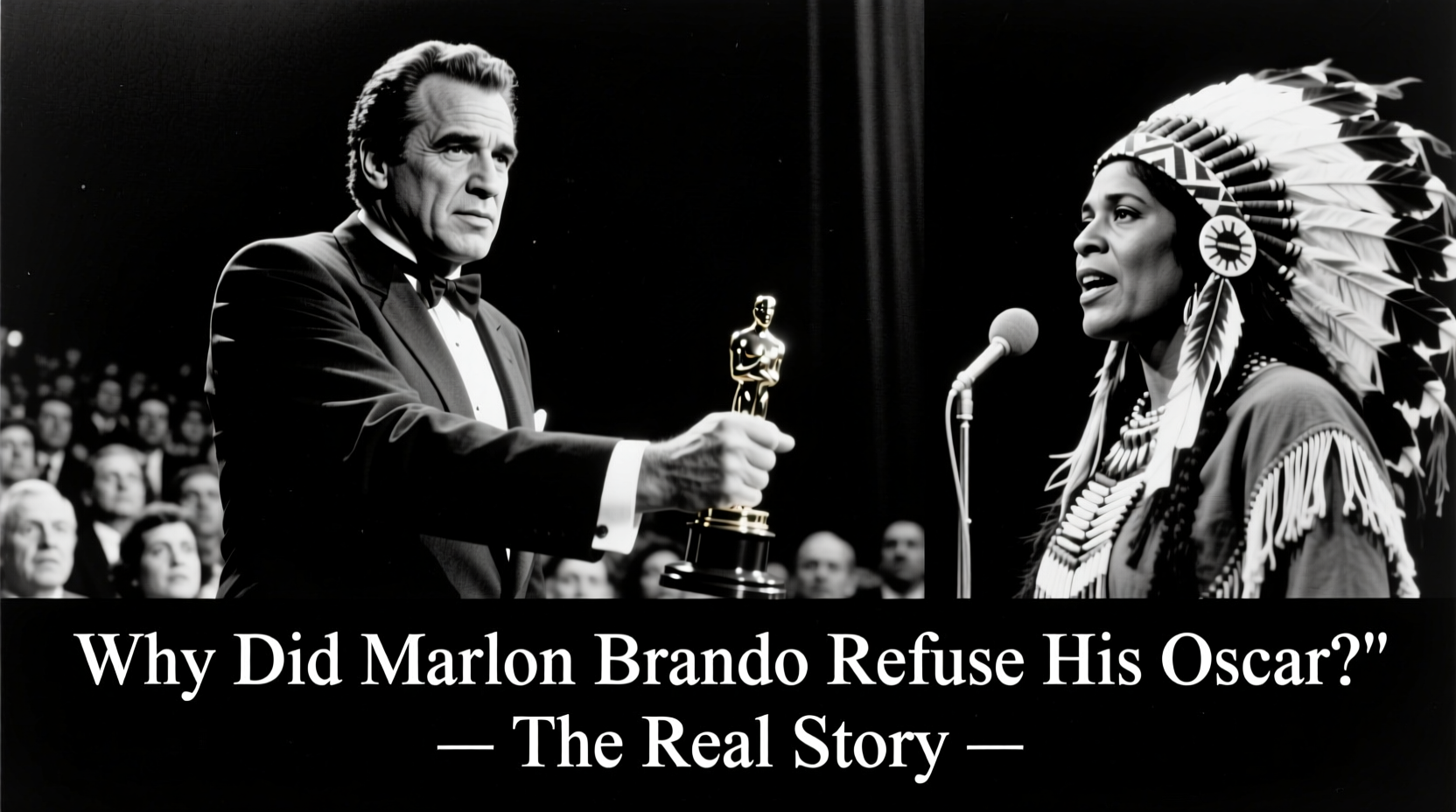 why did marlon brando refuse his oscar the real story