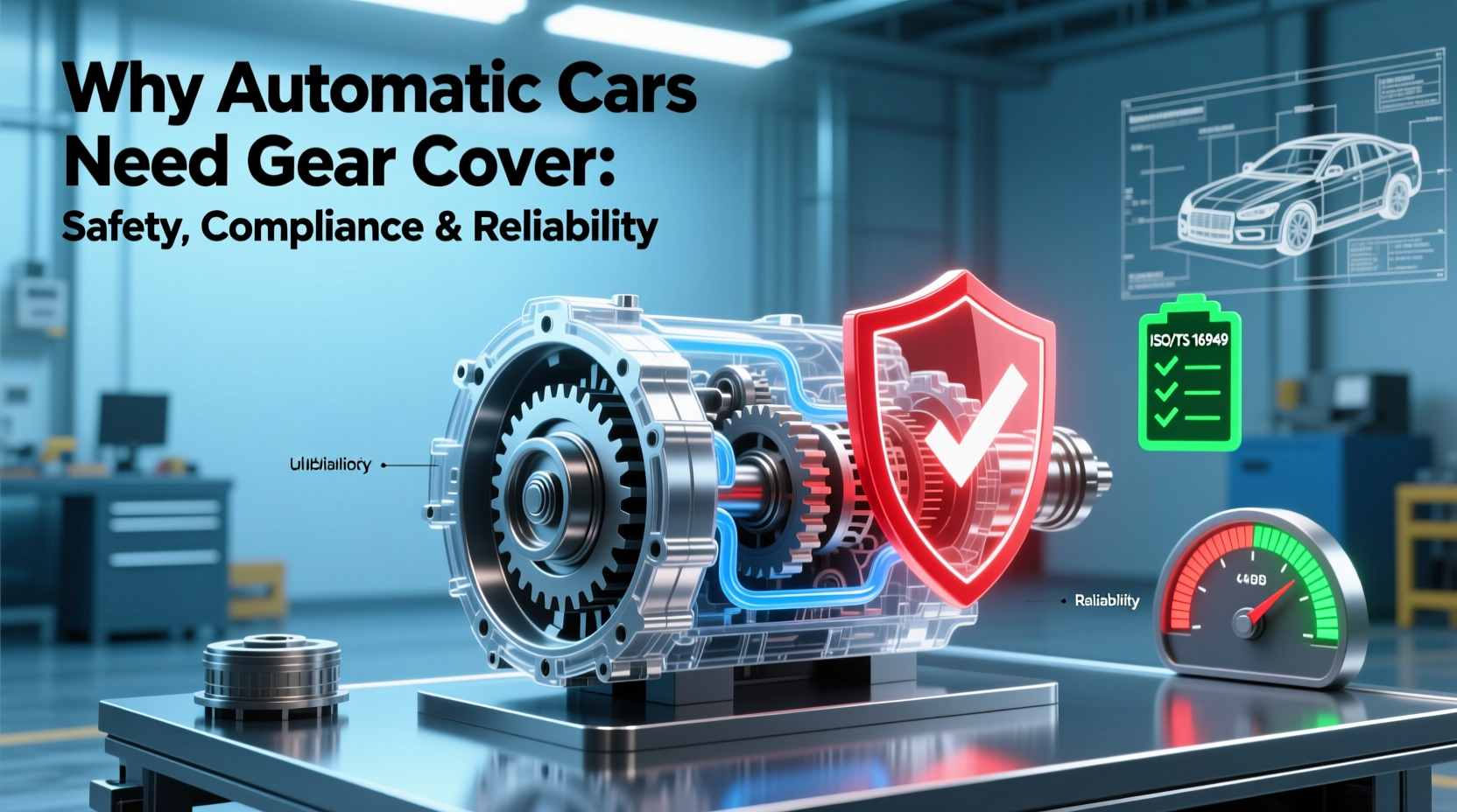 why automatic cars need gear cover