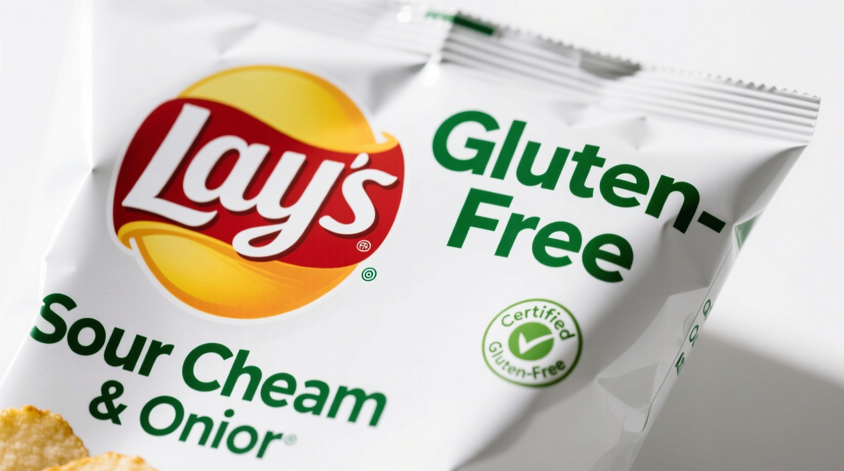 are lay s sour cream and onion gluten free