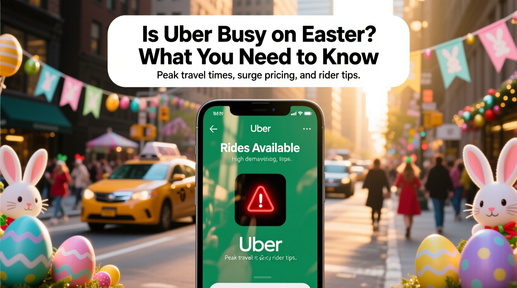 is uber busy on easter